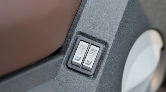 Ventilation function of driver seat Ventilation function of driver seat