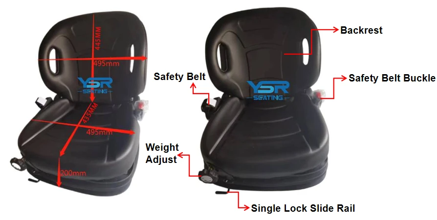 Fork Truck Seats Fork Truck Seats
