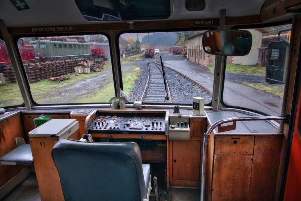 Locomotive drivers cab